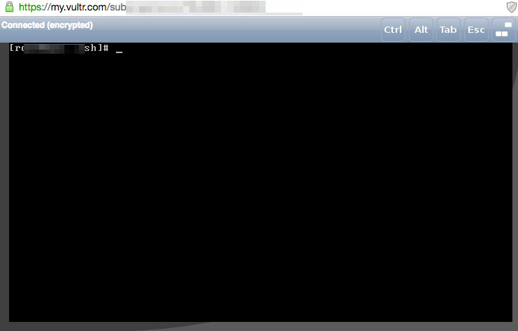 vultrconsole
